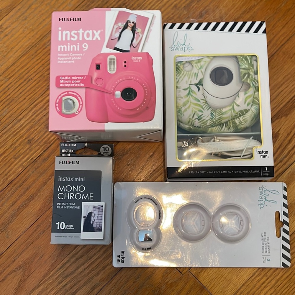 Flamingo Pink Fujifilm Instax Mini 9